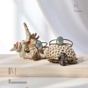 Bracelet manchette jonc fin – Accessoire chic fait main