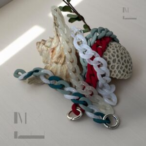 Bracelet Grosse Maille Acrylique Chic & Léger - Couleurs Tendance